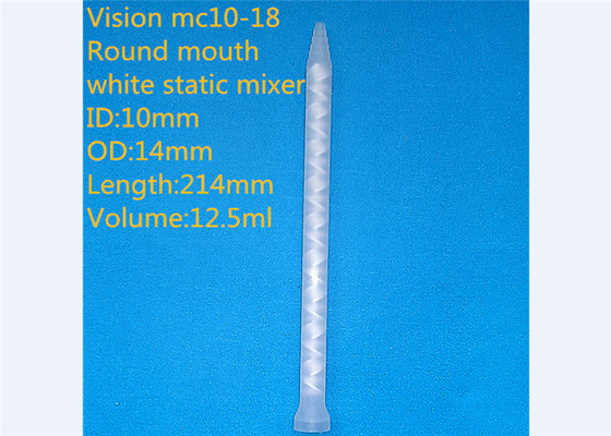 Vmc10-18는 섞는 접착제를 위한 PP/Pom 정체되는 믹서 분사구를 네모로 합니다