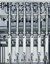 6 M 표준 컨베이어와 자동 압 액체 피스톤 작성 기계 2 헤드