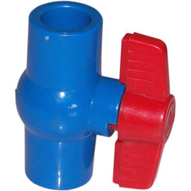 콤팩트 1/2" ~ 4" 진실한 조합 물 공급을 위해 뜨는 플라스틱 PVC 공 벨브