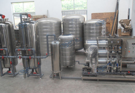 3.15kw 전기 순수한 물 Ro 체계 역삼투 급수 여과기 3000L/H