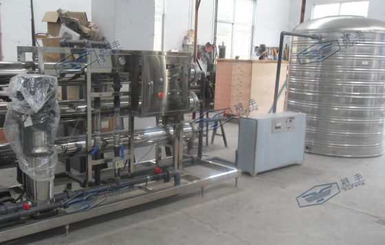 3.15kw 전기 순수한 물 Ro 체계 역삼투 급수 여과기 3000L/H