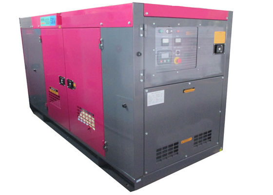 디젤 엔진 침묵하는 발전기 세트 날씨 증거를 동기화해 Cummins 50kva