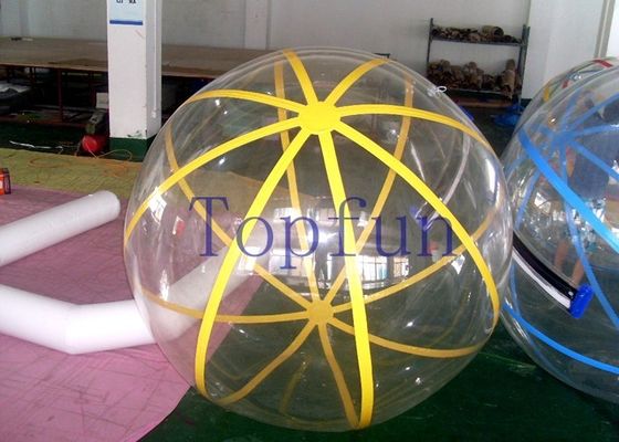 2m는 지퍼 팽창식 물 걷는 공 투명한 1.0mm PVC/TPU를 수입했습니다