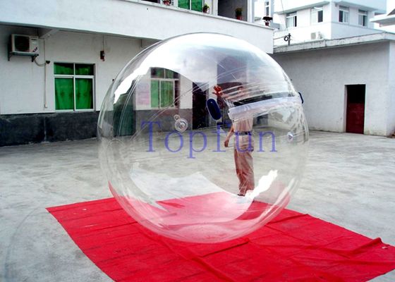 2m는 지퍼 팽창식 물 걷는 공 투명한 1.0mm PVC/TPU를 수입했습니다